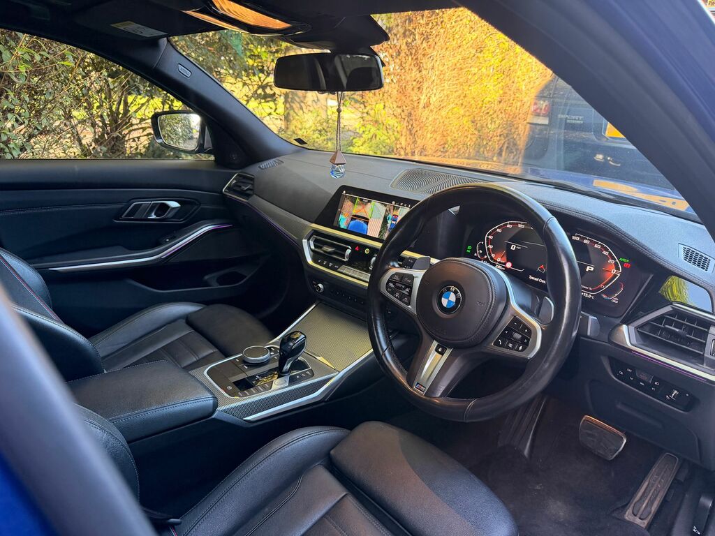 BMW 3 Series 3.0 M340i Mht Saloon Hybrid Xdrive YH71RKF Blue #3