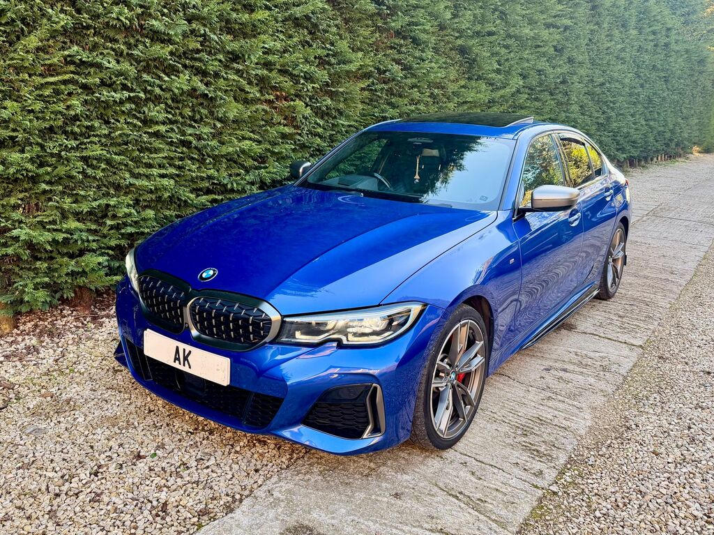 BMW 3 Series 3.0 M340i Mht Saloon Hybrid Xdrive YH71RKF Blue #2
