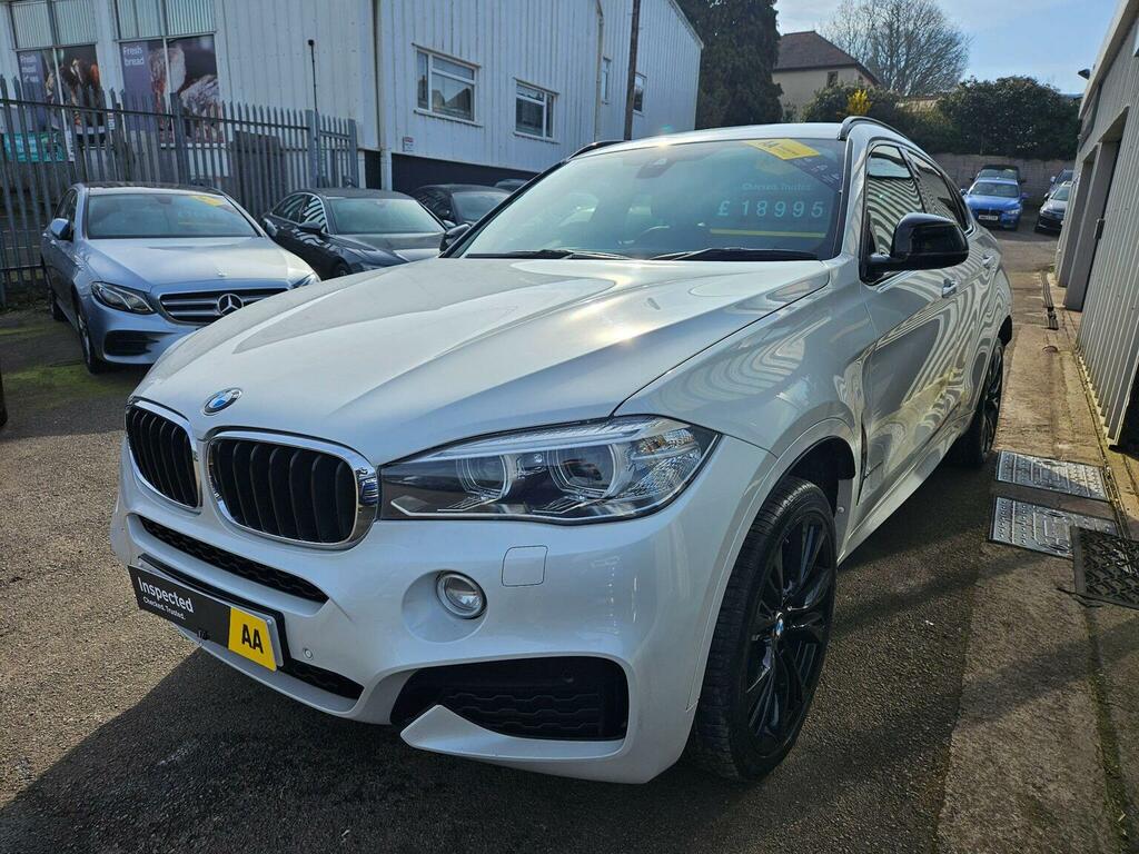 BMW X6 Suv 3.0 30D M Sport Xdrive Euro 6 Ss YG18GVW White #3
