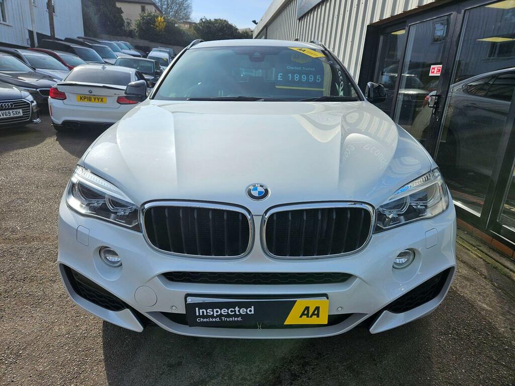 BMW X6 Suv 3.0 30D M Sport Xdrive Euro 6 Ss YG18GVW White #2