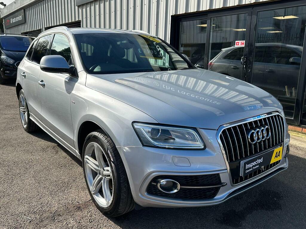 Audi Q5 Suv 2.0 Tdi S Line Plus Quattro Euro 6 Ss Silver