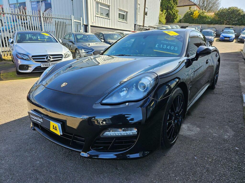 Porsche Panamera Hatchback 3.0D V6 Platinum Edition Tiptronics Euro Black #3