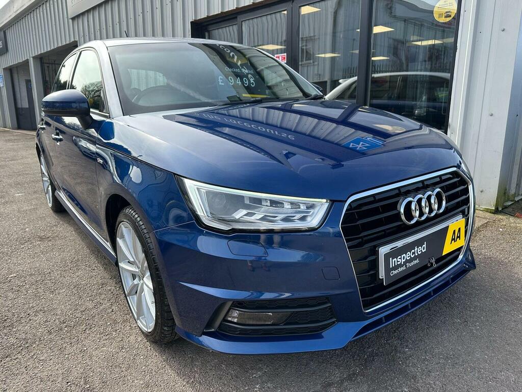 Audi A1 Hatchback 1.4 Tfsi S Line Sportback Euro 6 Ss 5 Blue