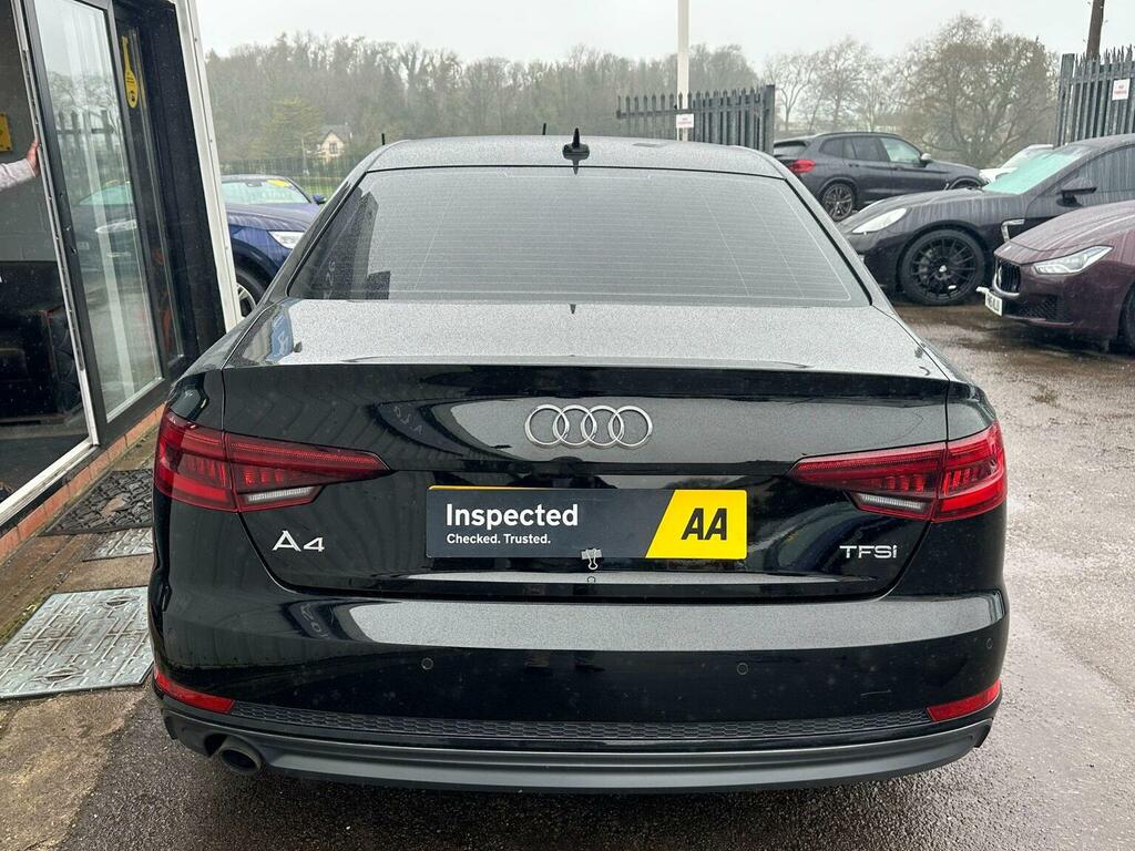 Audi A4 Saloon 1.4 Tfsi S Line Euro 6 Ss 201767 YS67MXA Black #6