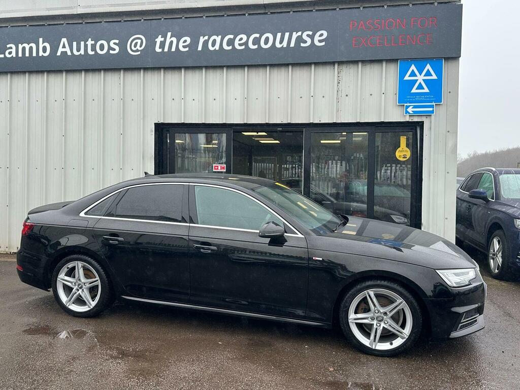 Audi A4 Saloon 1.4 Tfsi S Line Euro 6 Ss 201767 YS67MXA Black #3