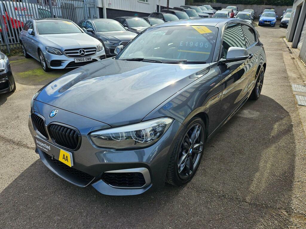 BMW 1 Series Hatchback 3.0 M140i Shadow Edition Euro 6 S DA19ZFF Grey #3
