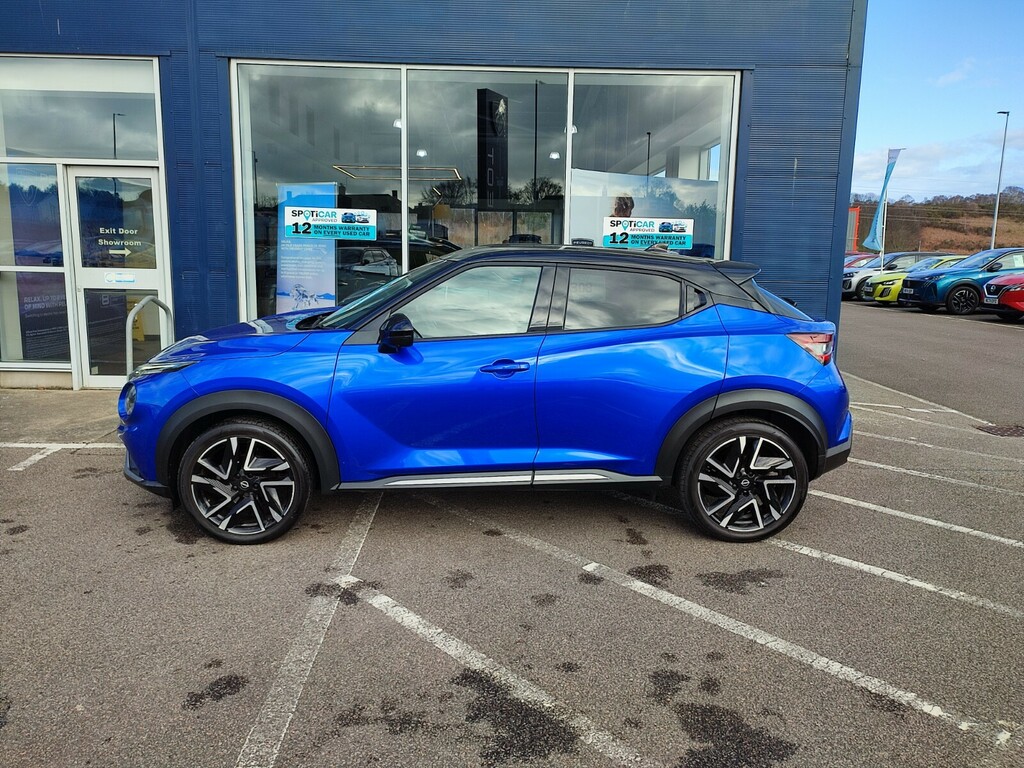 Nissan Juke 1.0 Dig-t Tekna Dct WP25KZF Blue #5