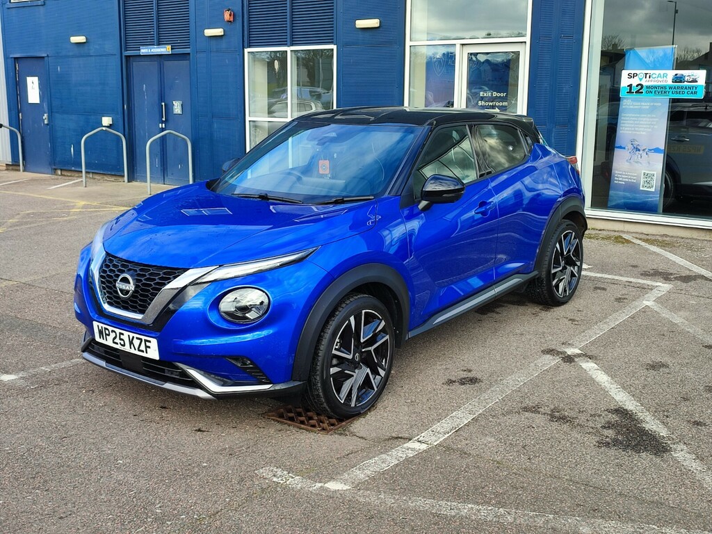 Nissan Juke 1.0 Dig-t Tekna Dct WP25KZF Blue #3