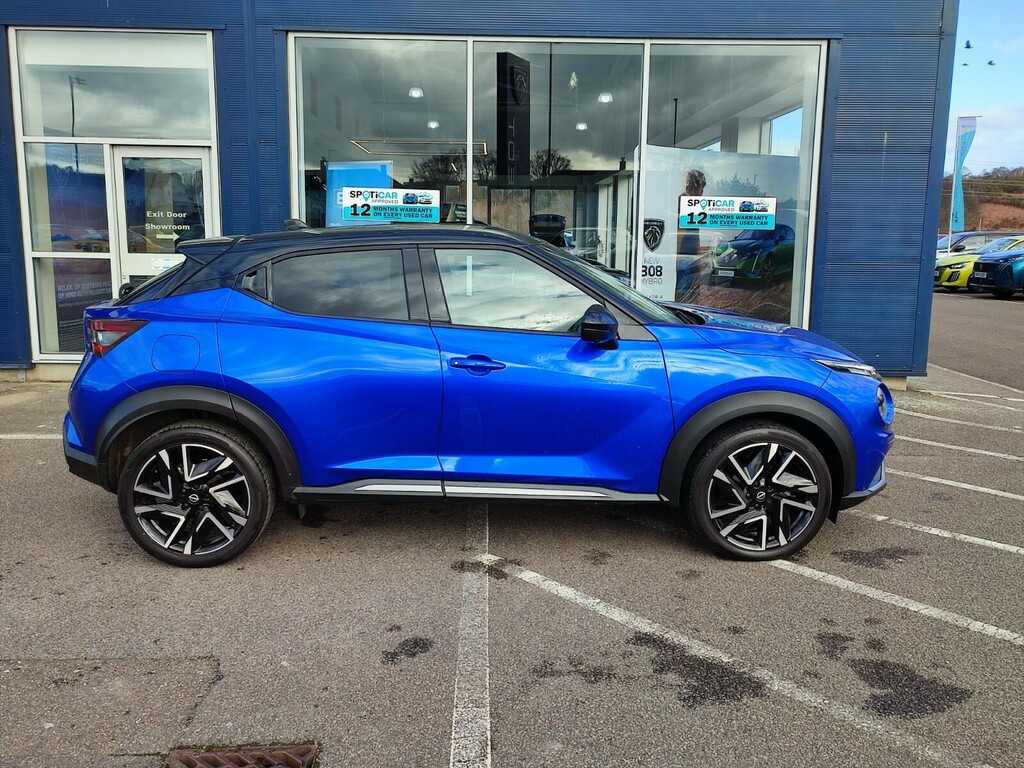 Nissan Juke 1.0 Dig-t Tekna Dct WP25KZF Blue #6