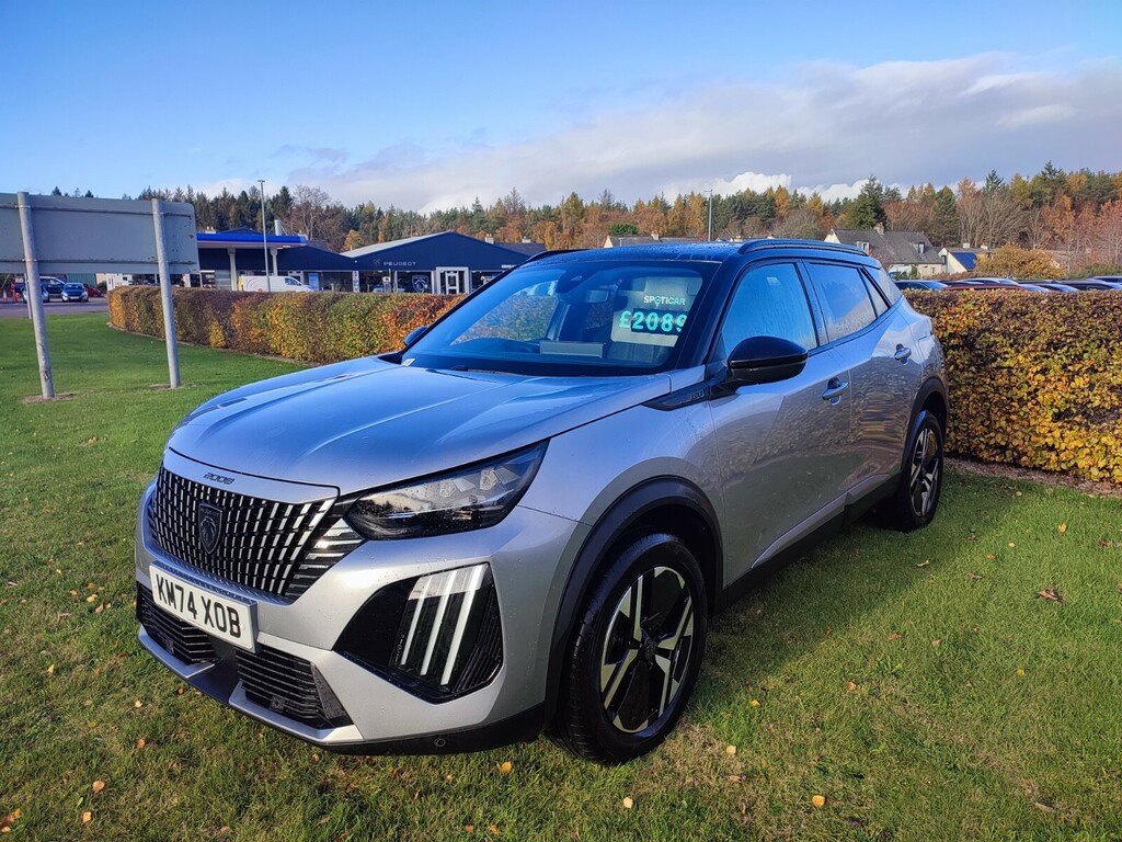 Peugeot 2008 1.2 Puretech 130 Gt Eat8 KM74XOB Grey #3