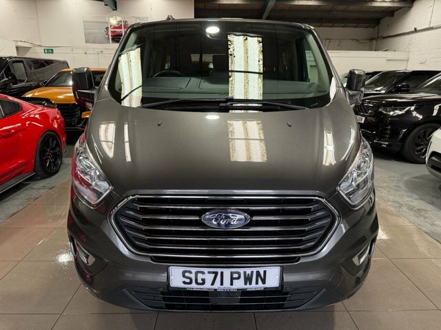 Ford Tourneo Custom 2021 2.0 320 Ecoblue Titanium Minibus Double Cab 5 Grey #4