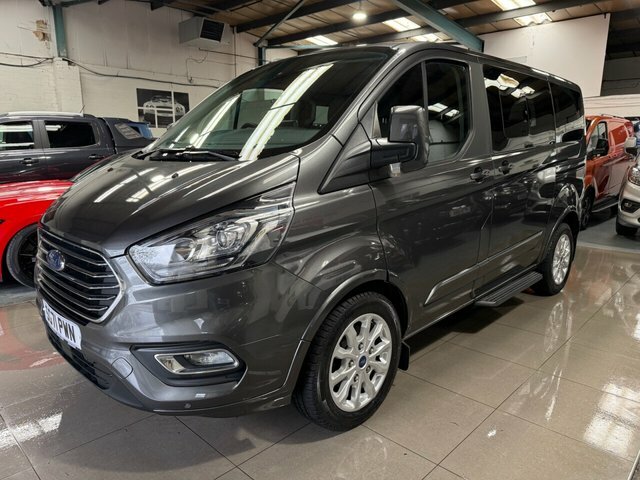 Ford Tourneo Custom 2021 2.0 320 Ecoblue Titanium Minibus Double Cab 5 Grey #2