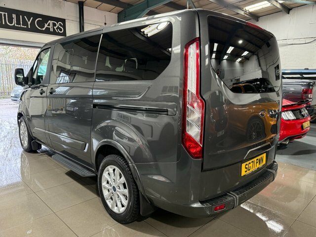 Ford Tourneo Custom 2021 2.0 320 Ecoblue Titanium Minibus Double Cab 5 Grey #6