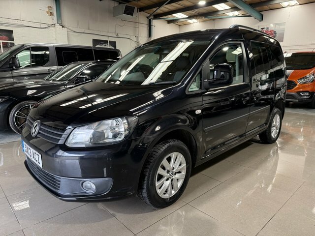 Volkswagen Caddy Life 2013 1.6 Tdi Cr Mpv Dsg Euro 5 102 Ps Black #2