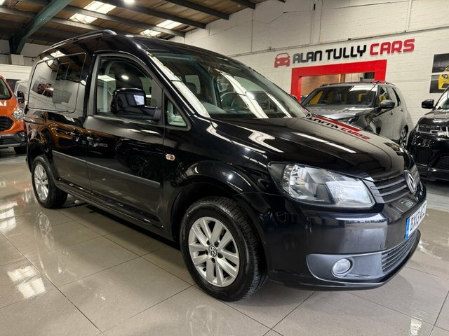 Volkswagen Caddy Life 2013 1.6 Tdi Cr Mpv Dsg Euro 5 102 Ps Black