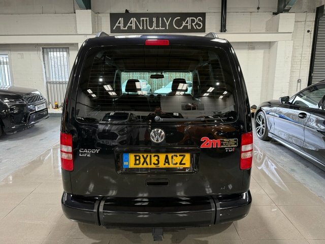 Volkswagen Caddy Life 2013 1.6 Tdi Cr Mpv Dsg Euro 5 102 Ps Black #4