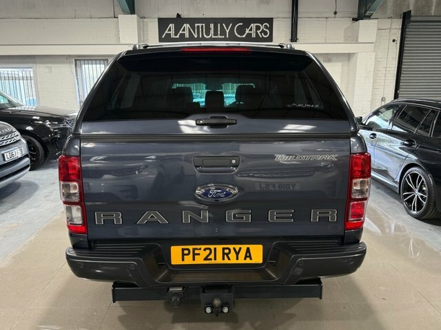 Ford Ranger 2021 2.0 Ecoblue Wildtrak Pickup Double Cab Di Grey #4