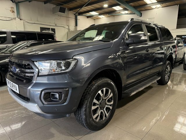 Ford Ranger 2021 2.0 Ecoblue Wildtrak Pickup Double Cab Di Grey #2