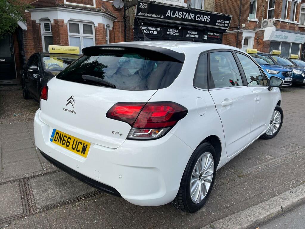 Citroen C4 Hatchback 1.2 Puretech Feel Euro 6 201666 White #3