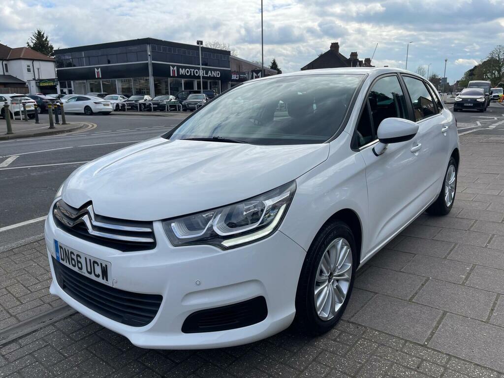 Citroen C4 Hatchback 1.2 Puretech Feel Euro 6 201666 White #4