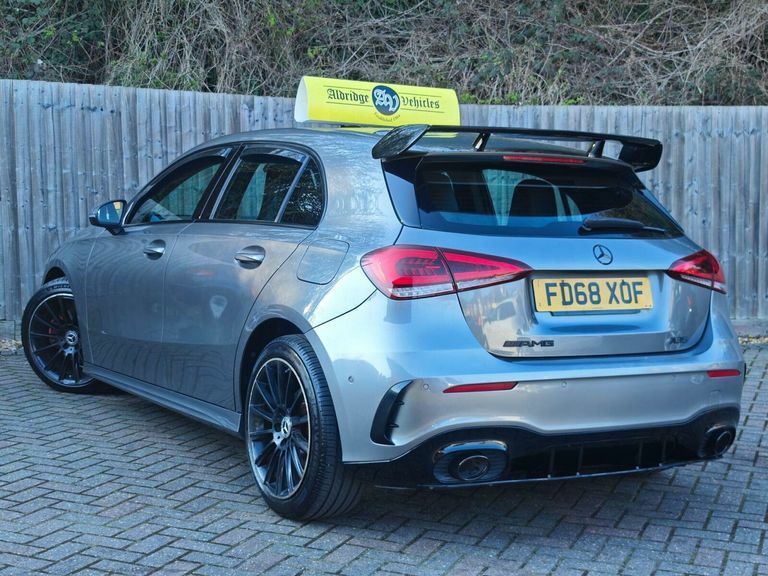 Mercedes-Benz A Class 1.5 A180d Amg Line Executive 7G-dct Euro 6 Ss FD68XOF Grey #2