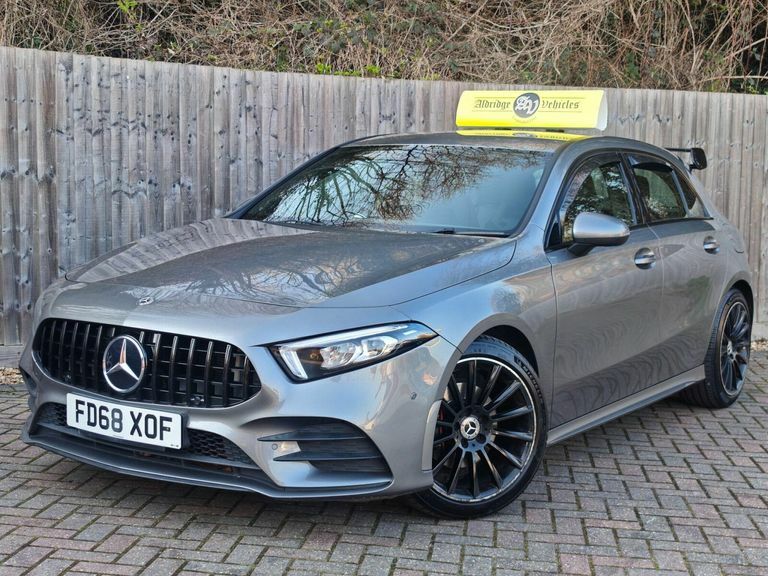Mercedes-Benz A Class 1.5 A180d Amg Line Executive 7G-dct Euro 6 Ss FD68XOF Grey #3