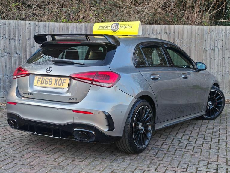 Mercedes-Benz A Class 1.5 A180d Amg Line Executive 7G-dct Euro 6 Ss FD68XOF Grey #4