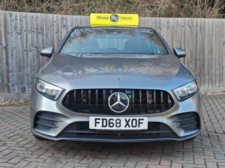 Mercedes-Benz A Class 1.5 A180d Amg Line Executive 7G-dct Euro 6 Ss FD68XOF Grey #5