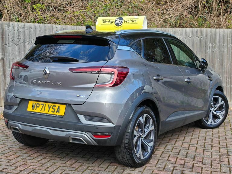 Renault Captur 1.3 Tce Rs Line Euro 6 Ss WP71YSA Grey #4