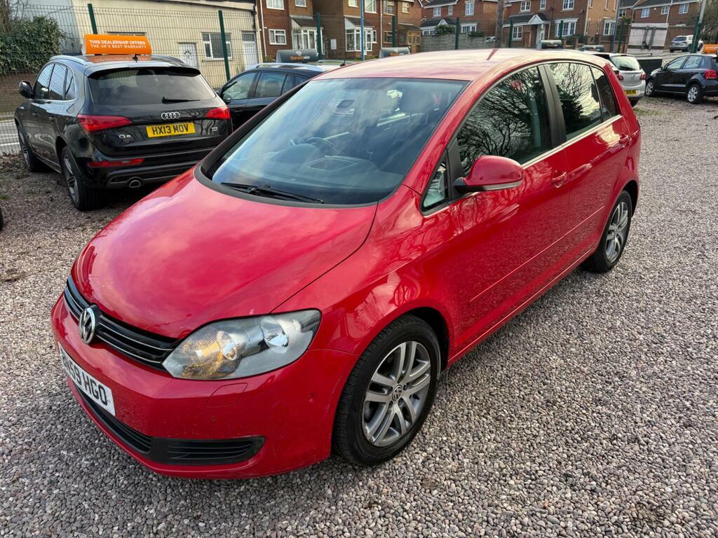 Volkswagen Golf Plus 1.6 Tdi Se Euro 5 Red #3