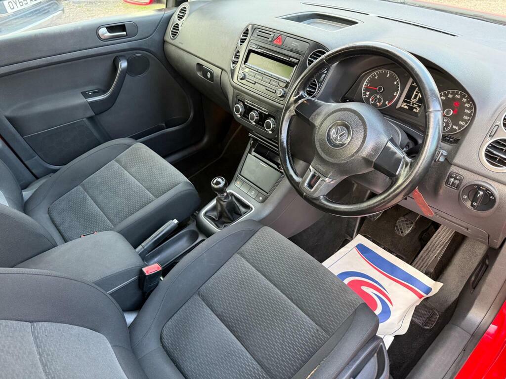 Volkswagen Golf Plus 1.6 Tdi Se Euro 5 Red #3