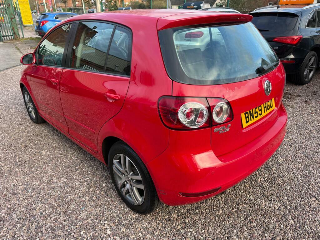 Volkswagen Golf Plus 1.6 Tdi Se Euro 5 Red #4