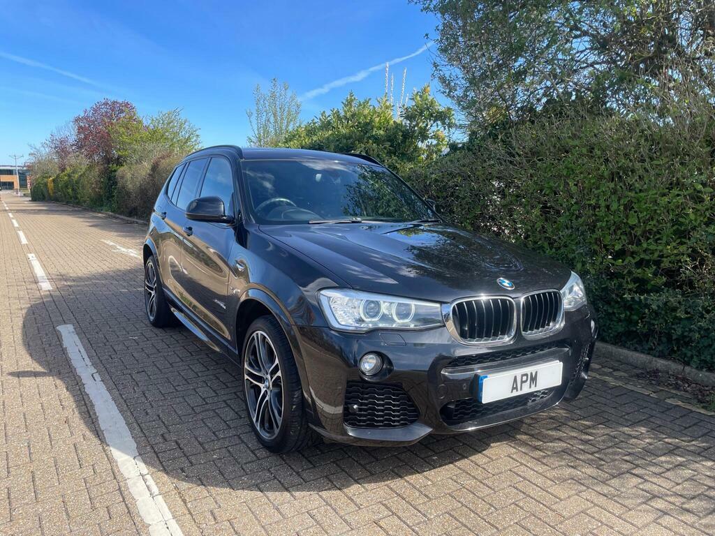 BMW X3 2.0 20D M Sport Xdrive Euro 6 S S Black