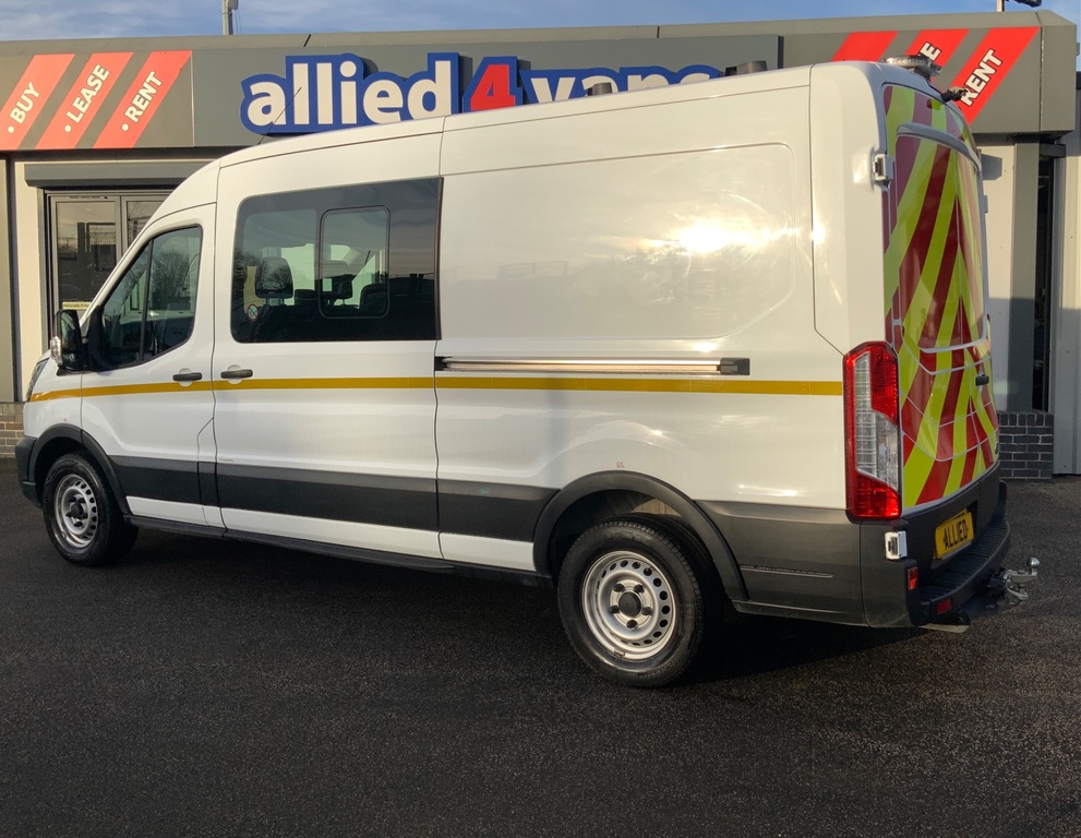 Ford Transit Custom 350 2.0 130 Bhp L3h2 Welfare Unit Fsh Euro 6 WR72NJF White #5