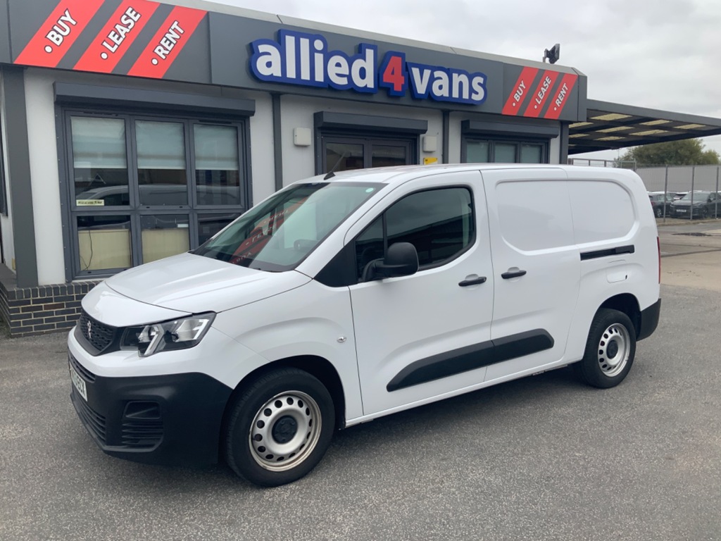 Peugeot Partner 1.5 Bluehdi L2 H1 Professional Premium Plus A C White