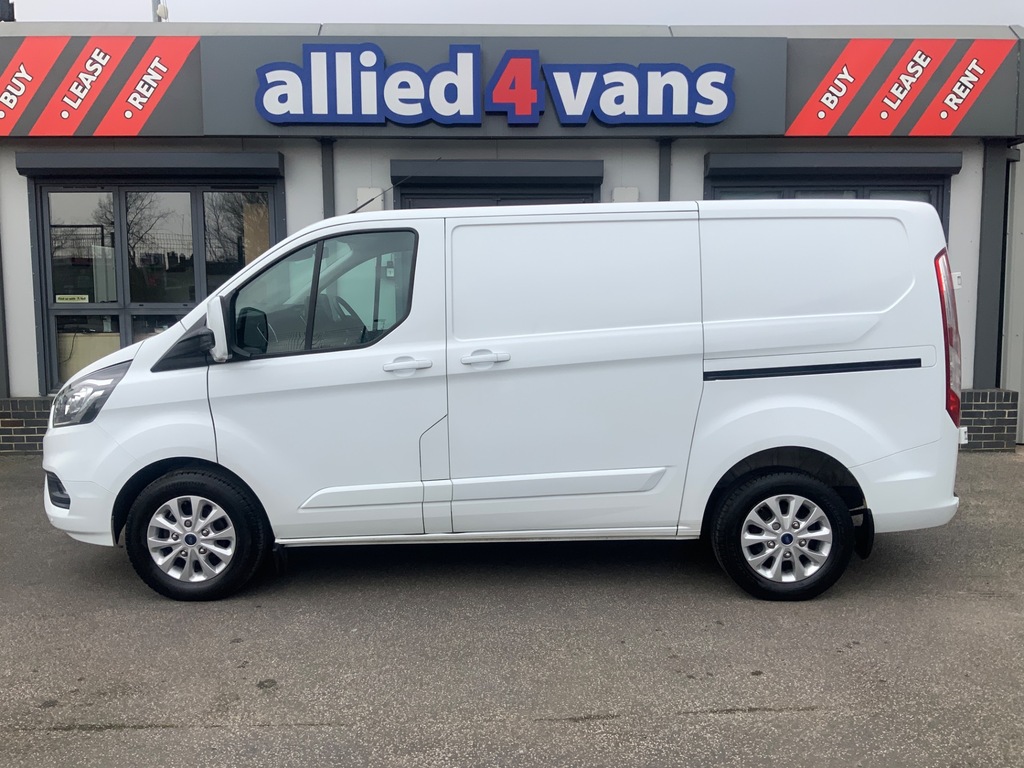 Ford Transit Custom 300 2.0 130 Bhp Limited P V Ecoblue MC72VBD White #4