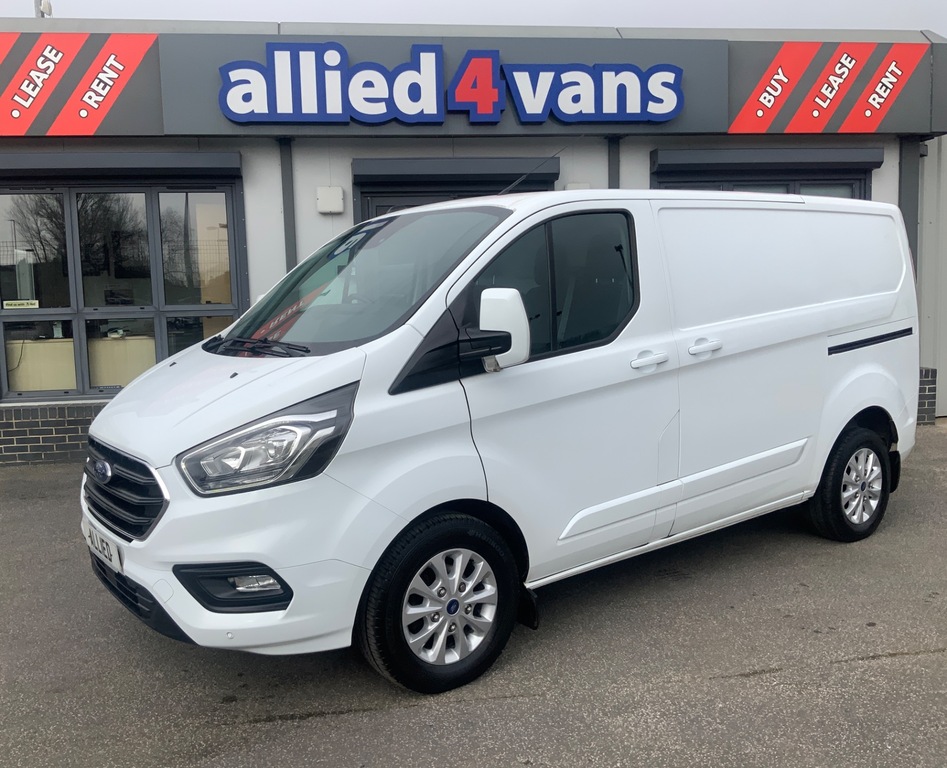 Ford Transit Custom 300 2.0 130 Bhp Limited P V Ecoblue MC72VBD White #3