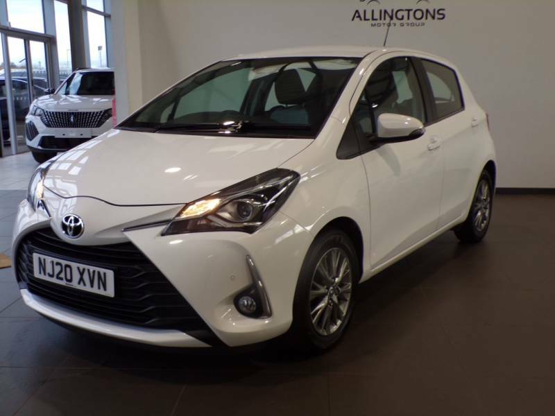 Toyota Yaris 1.5 Vvt-i Icon Cvt - 2020 20 NJ20XVN White #3