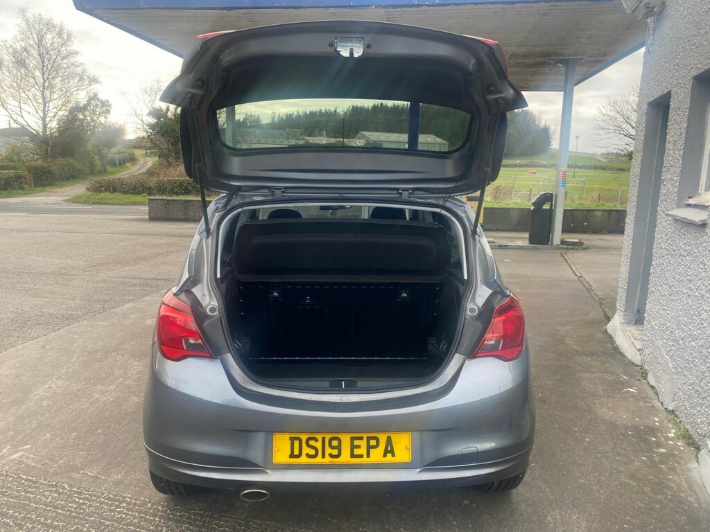 Vauxhall Corsa Hatchback 1.4 I Ecotec Sri VX Line Nav Black 2019 DS19EPA Grey #3