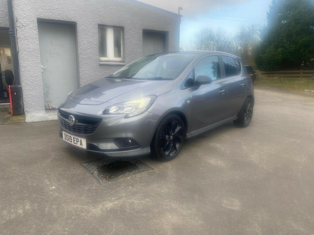 Vauxhall Corsa Hatchback 1.4 I Ecotec Sri VX Line Nav Black 2019 DS19EPA Grey #4