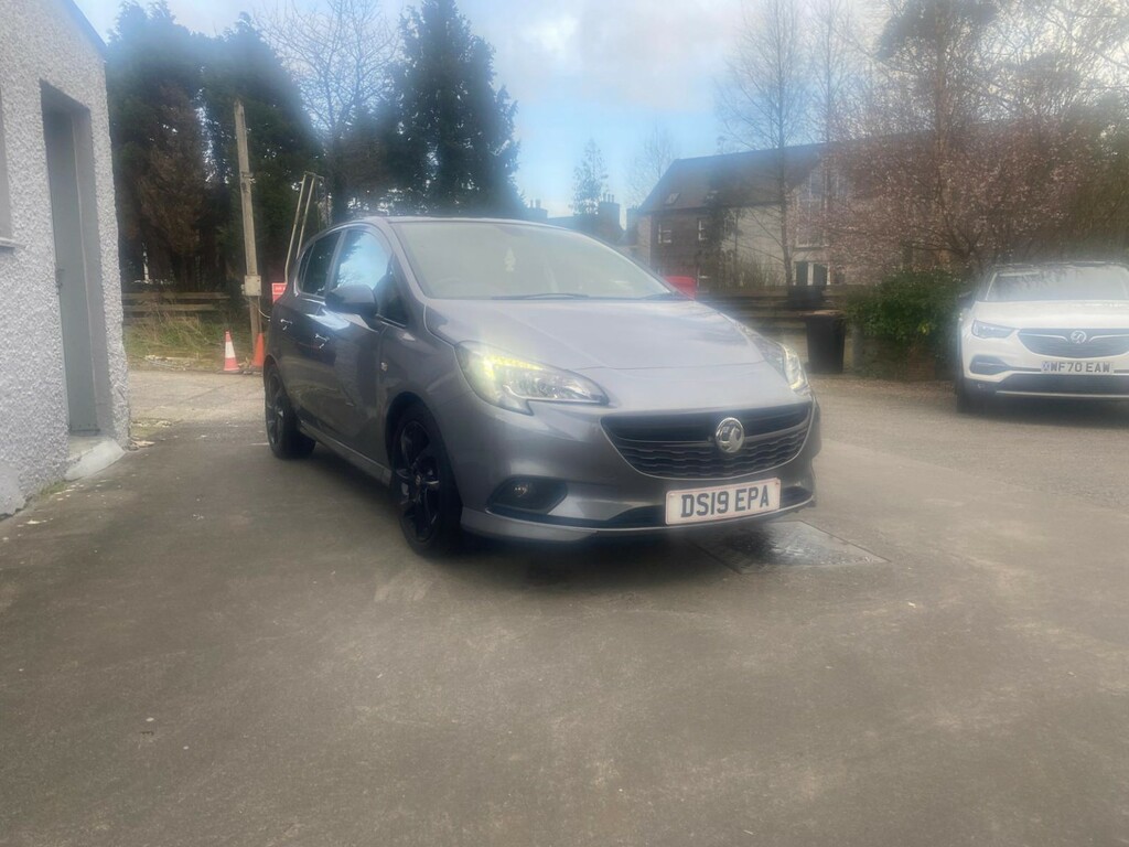 Vauxhall Corsa Hatchback 1.4 I Ecotec Sri VX Line Nav Black 2019 Grey