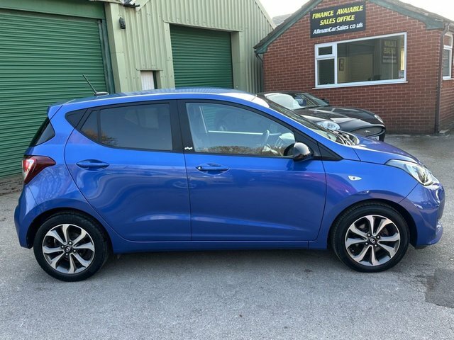 Hyundai I10 1.0 Play Hatchback Euro 6 67 Ps DH19KNF Blue #5
