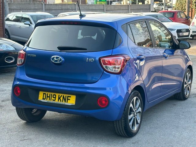 Hyundai I10 1.0 Play Hatchback Euro 6 67 Ps DH19KNF Blue #4