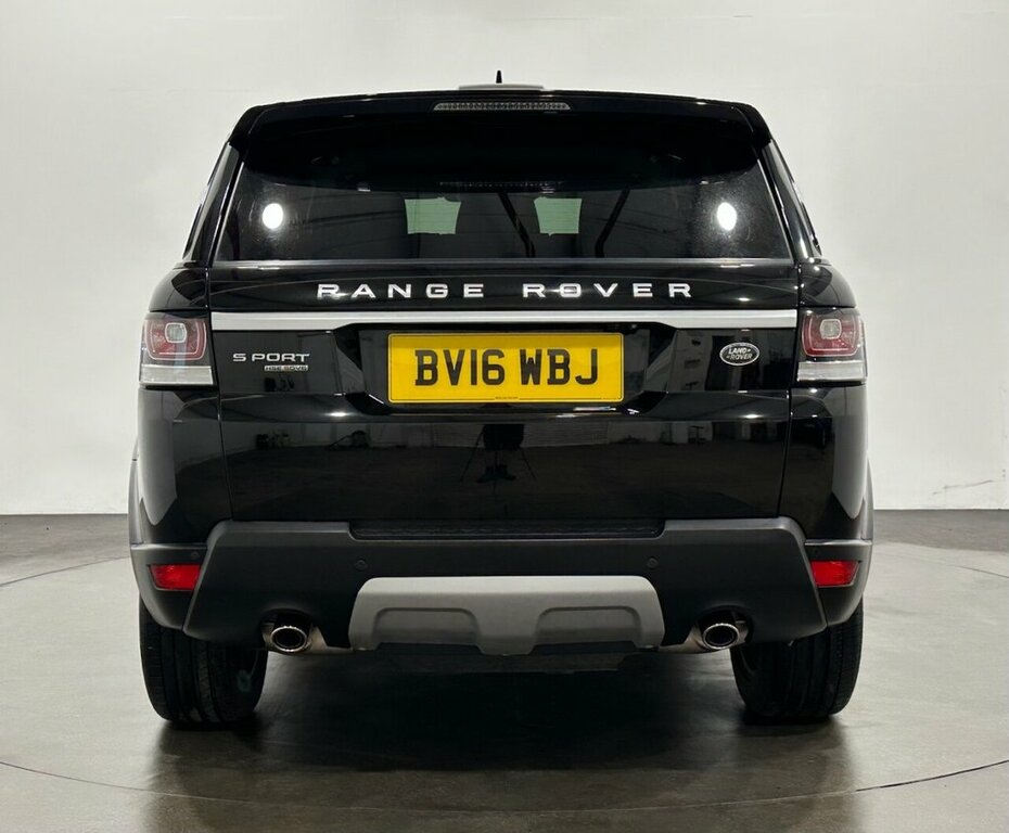 Land Rover Range Rover Sport 3L Hse BV16WBJ Black #6