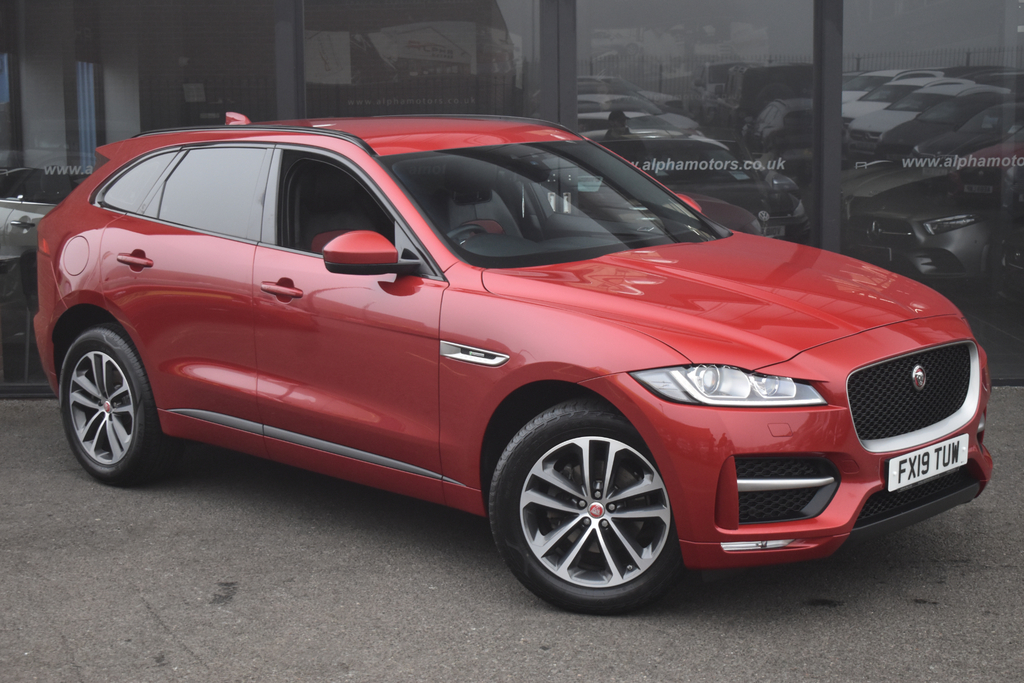 Jaguar F-Pace 2.0 D180 R-sport Suv Euro 6 Ss Red