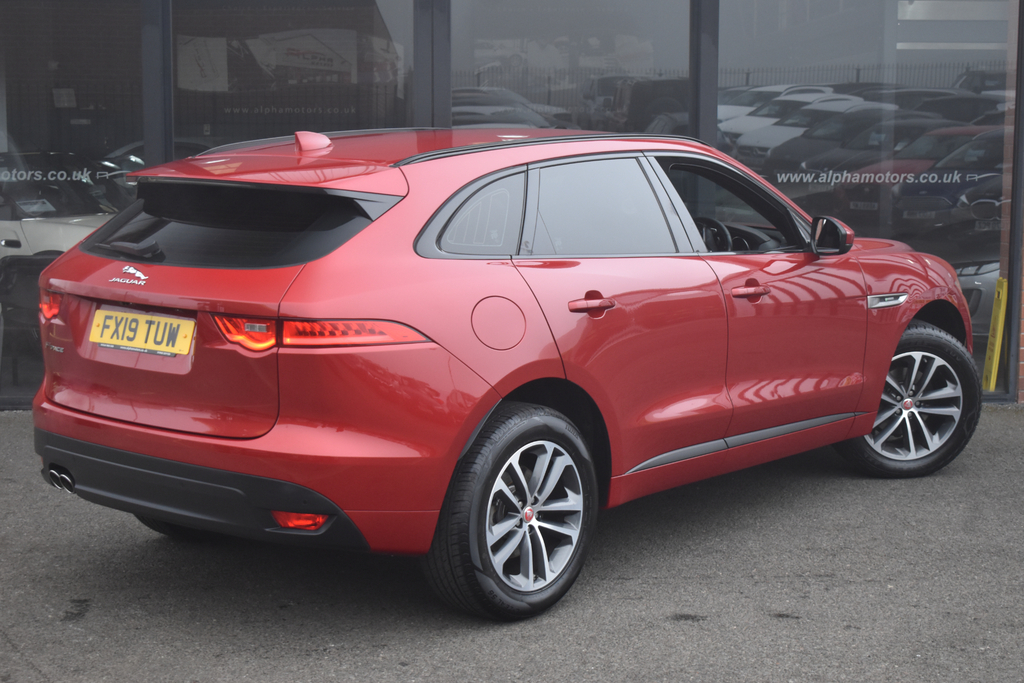 Jaguar F-Pace 2.0 D180 R-sport Suv Euro 6 Ss FX19TUW Red #5