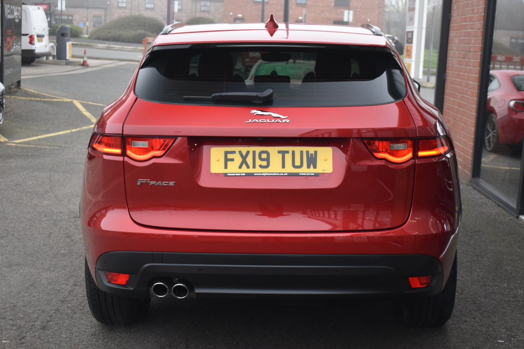 Jaguar F-Pace 2.0 D180 R-sport Suv Euro 6 Ss FX19TUW Red #6