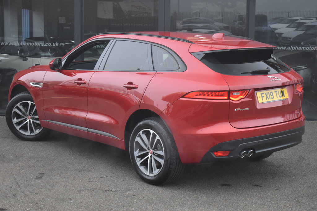 Jaguar F-Pace 2.0 D180 R-sport Suv Euro 6 Ss FX19TUW Red #2