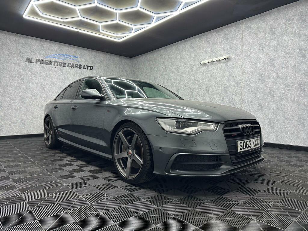 Audi A6 Saloon 3.0 Bitdi V6 Black Edition Tiptronic Quattro Euro Grey