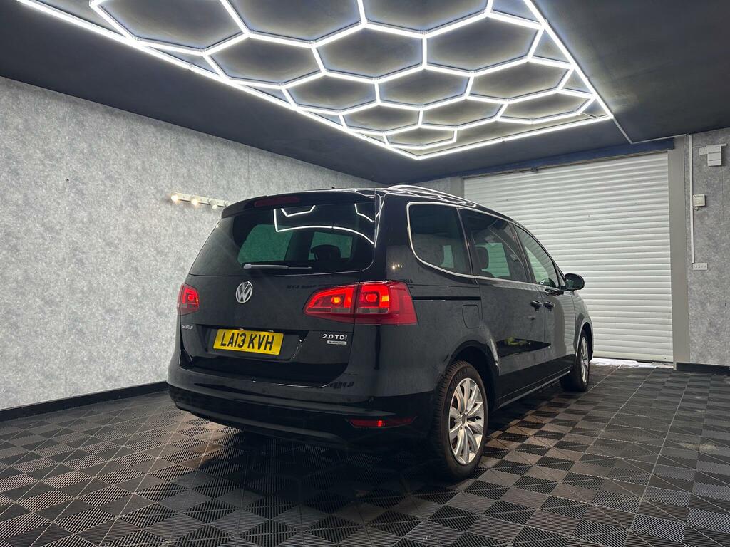 Volkswagen Sharan 2.0 Tdi Bluemotion Tech Sel Dsg Euro 5 Ss Black #4